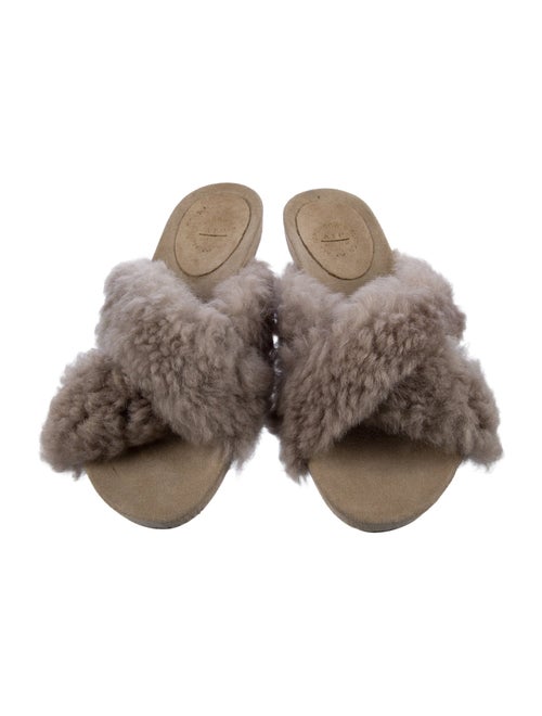 ATP Atelier Lambswool Slides