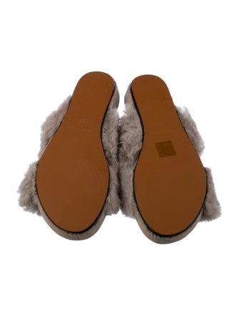 ATP Atelier Lambswool Slides