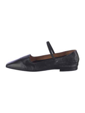 ATP Atelier Leather Mary Jane Flats