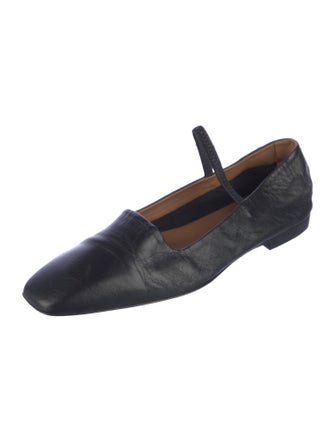 ATP Atelier Leather Mary Jane Flats