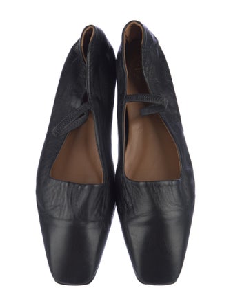 ATP Atelier Leather Mary Jane Flats