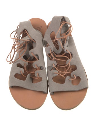 ATP Atelier Suede Gladiator Sandals