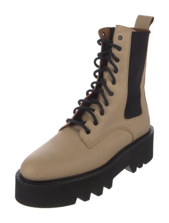 ATP Atelier Leather Combat Boots