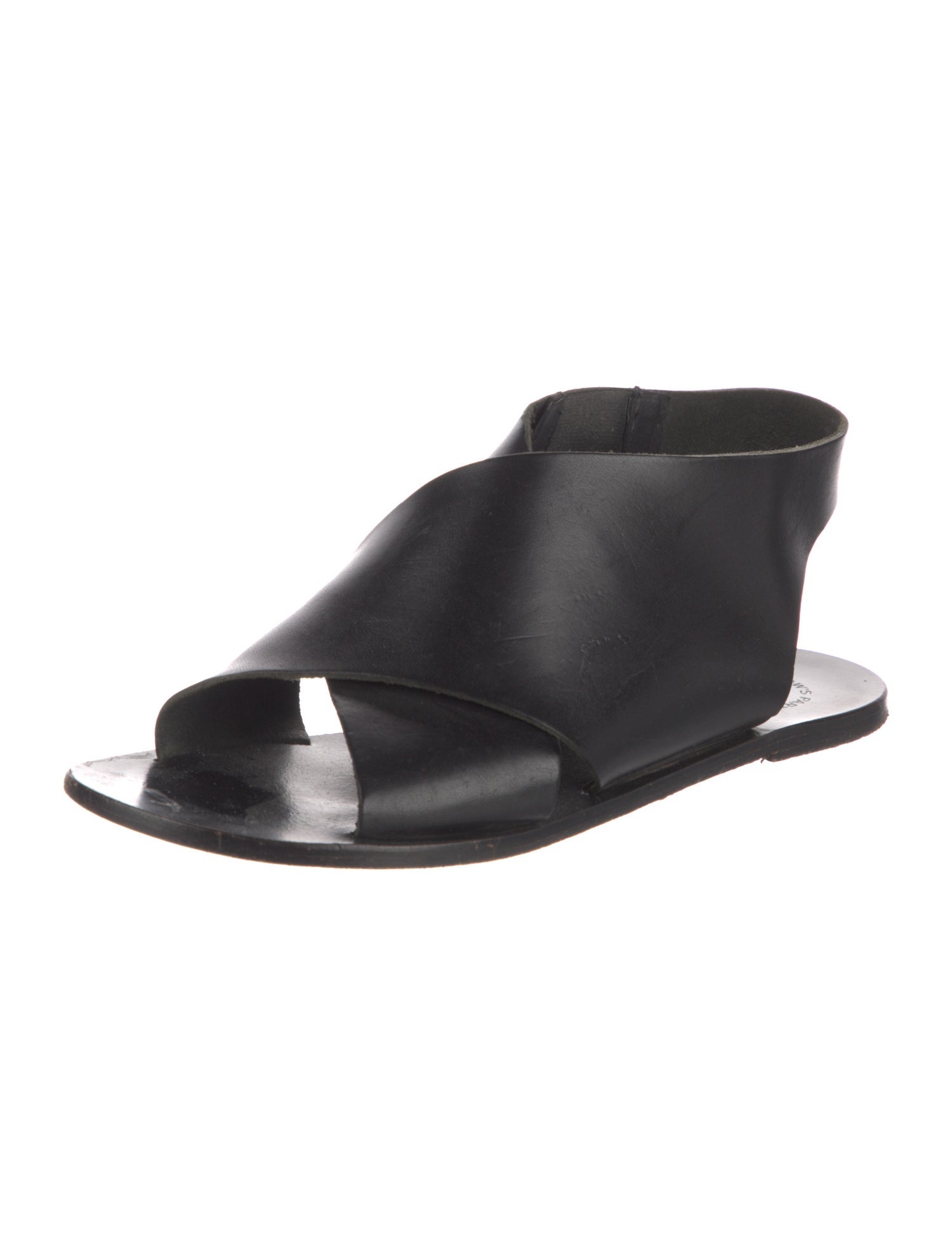 ATP Atelier Leather Slingback Sandals