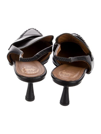 ATP Atelier Leather Slingback Pumps