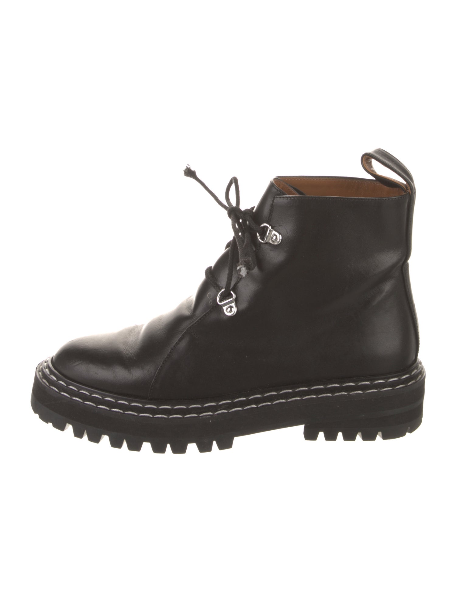 ATP Atelier Leather Combat Boots