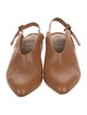 ATP Atelier Leather Slingback Pumps