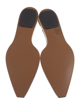 ATP Atelier Leather Slingback Flats