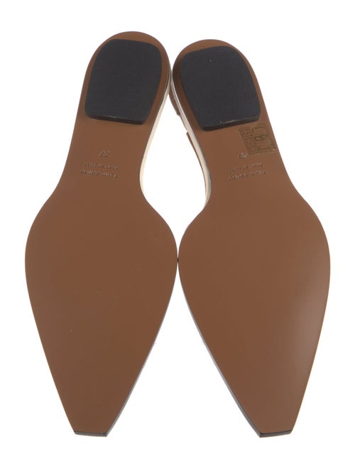 ATP Atelier Leather Slingback Flats