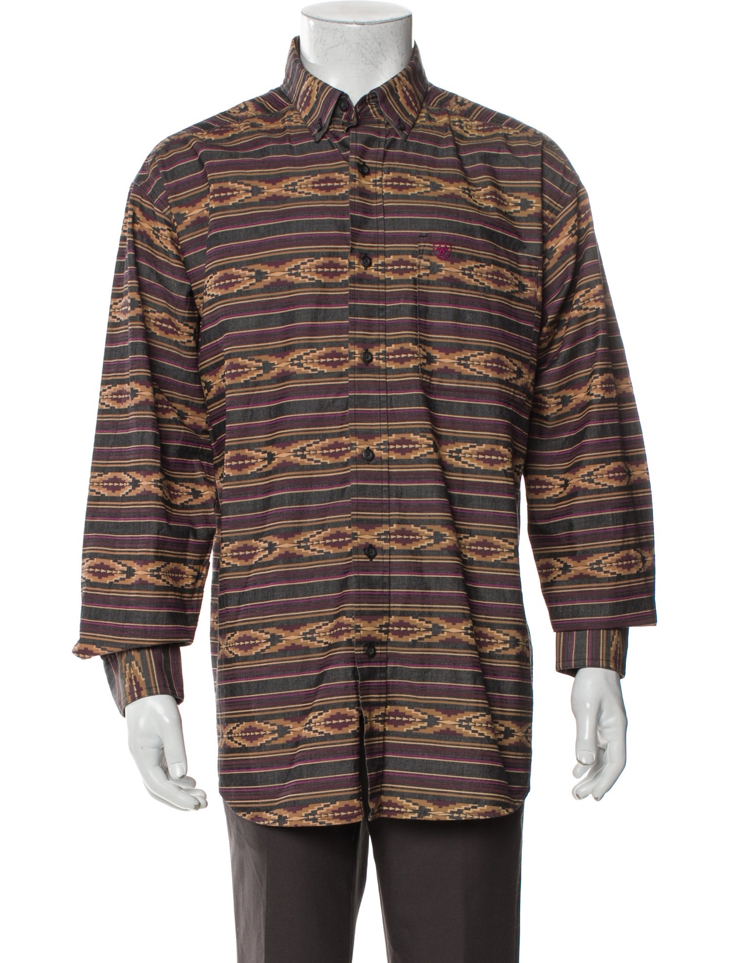 Ariat Striped Long Sleeve Shirt