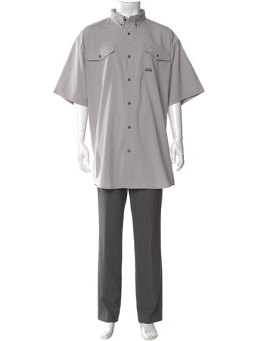 Pre-owned Ariat Short Sleeve Shirt W/ Tags In Gray