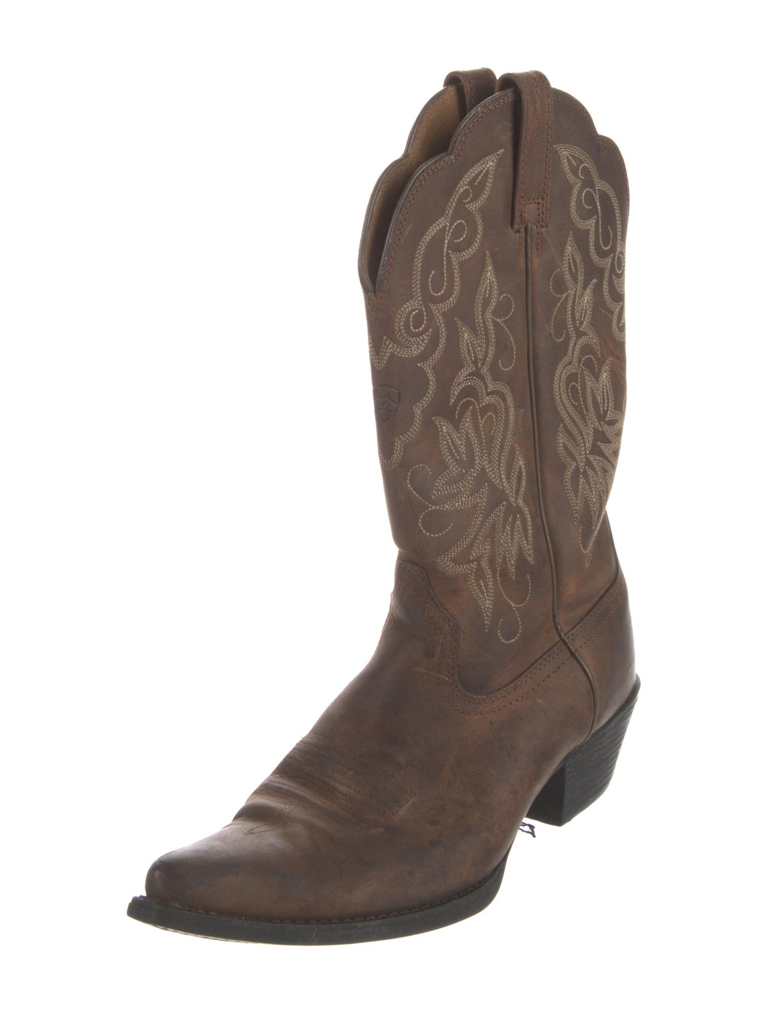 Ariat Leather Patterned Western Boots