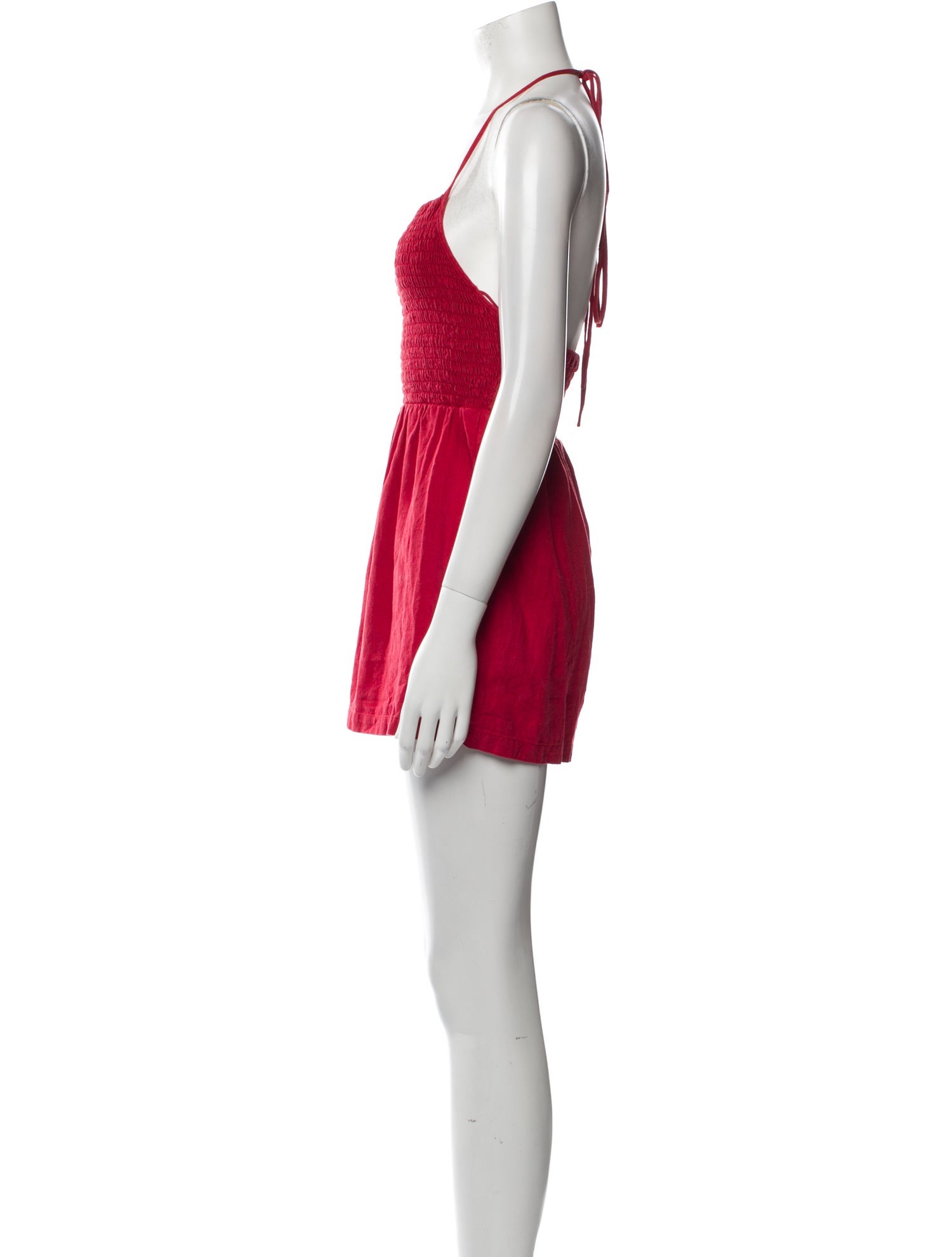 All That Remains Linen Mini Dress