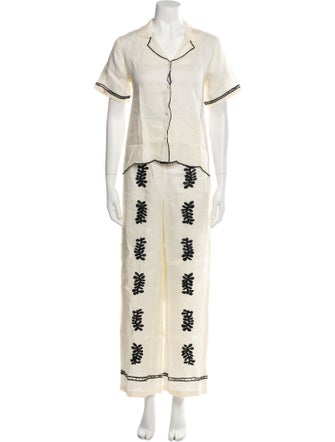 All That Remains Linen Printed Pant Set