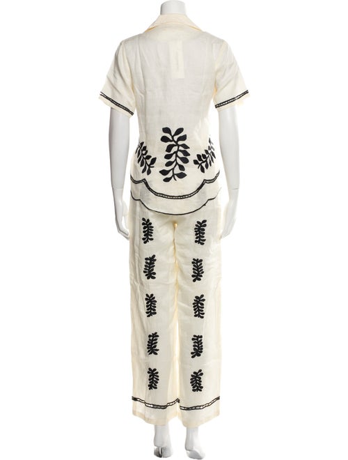 All That Remains Linen Printed Pant Set