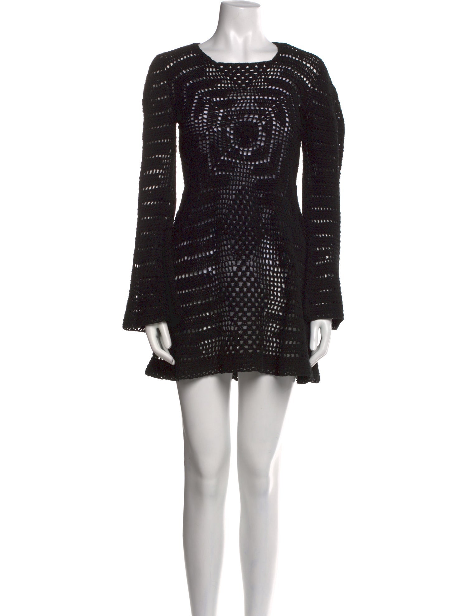 All That Remains Scoop Neck Mini Dress