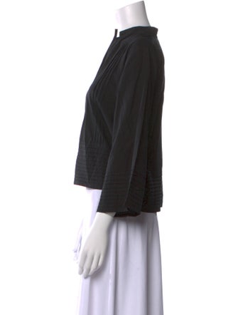 All That Remains V-Neck Three-Quarter Sleeve Crop Top