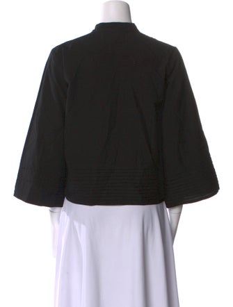 All That Remains V-Neck Three-Quarter Sleeve Crop Top