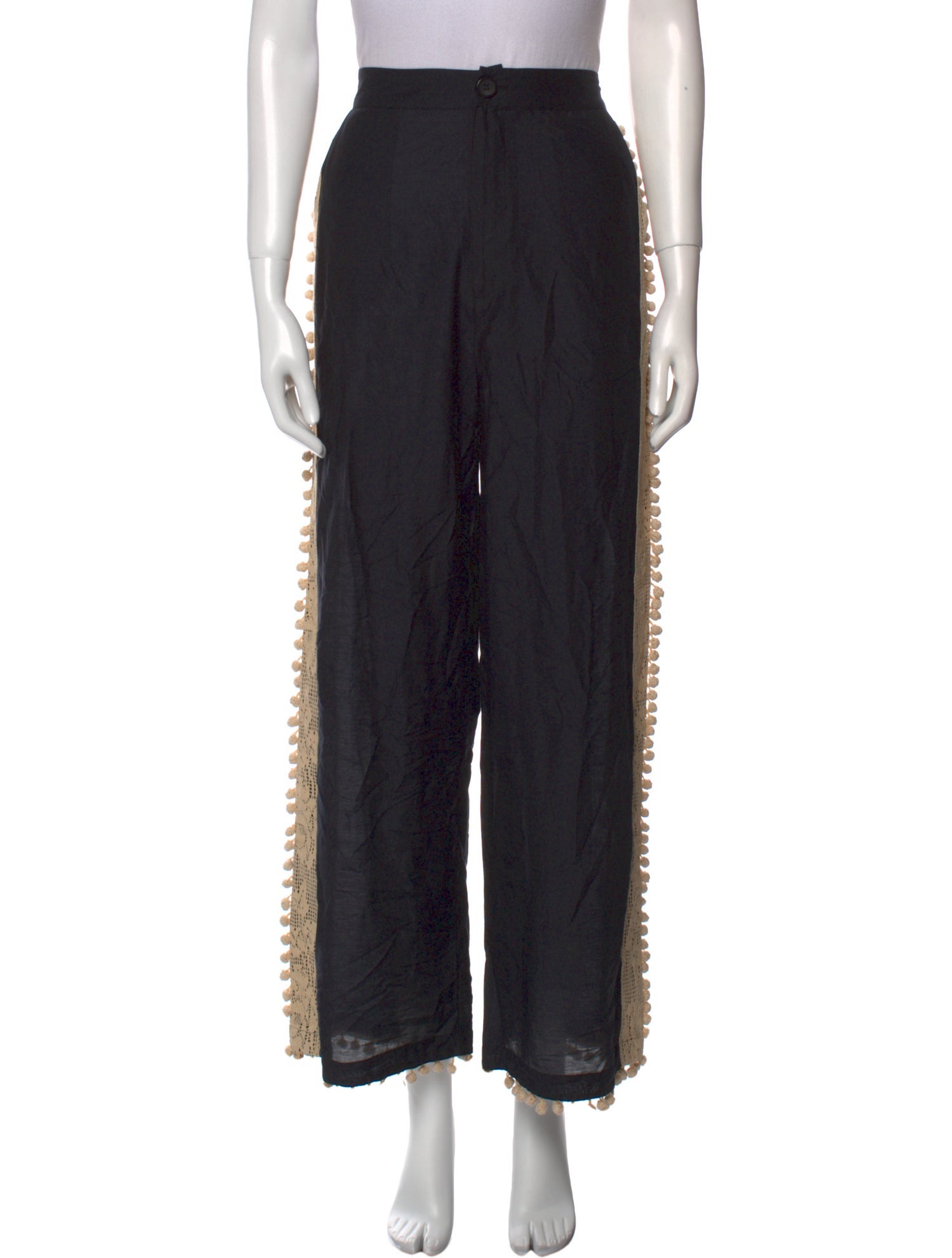 All That Remains Colorblock Pattern Wide Leg Pants