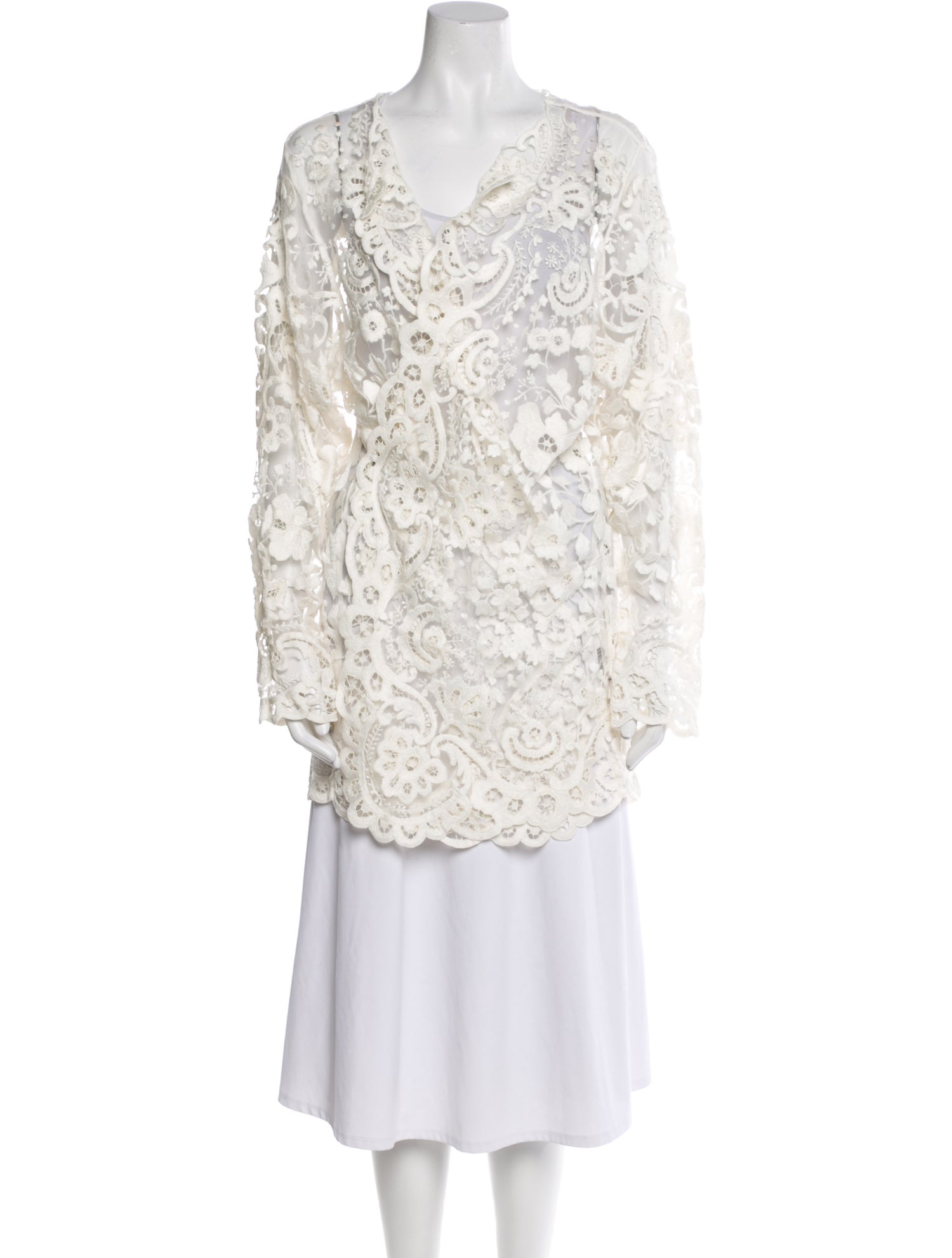All That Remains Nylon Lace Pattern Evening Jacket