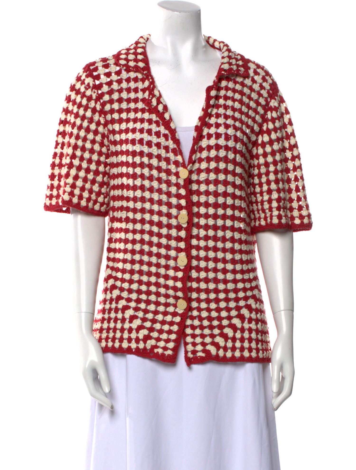 All That Remains Patterned V-Neck Blouse