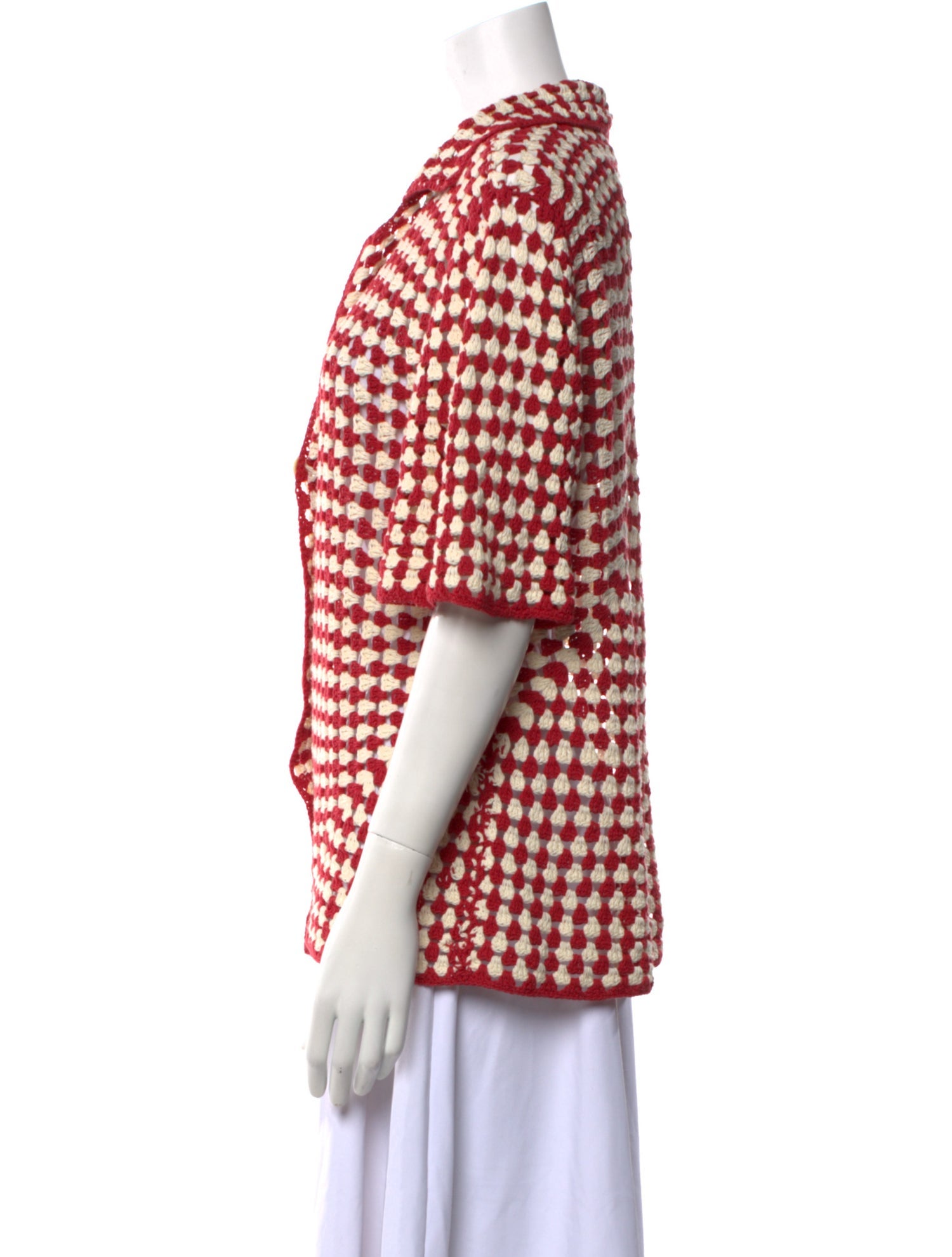 All That Remains Patterned V-Neck Blouse