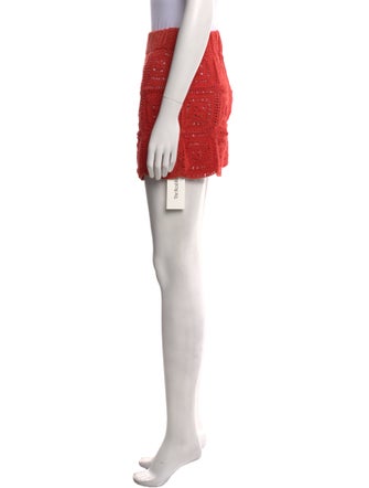 All That Remains Printed Mini Shorts