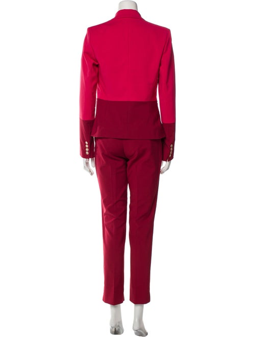 Argent Colorblock Pattern Pantsuit