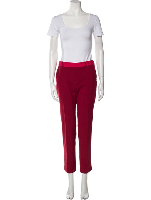 Argent Colorblock Pattern Pantsuit