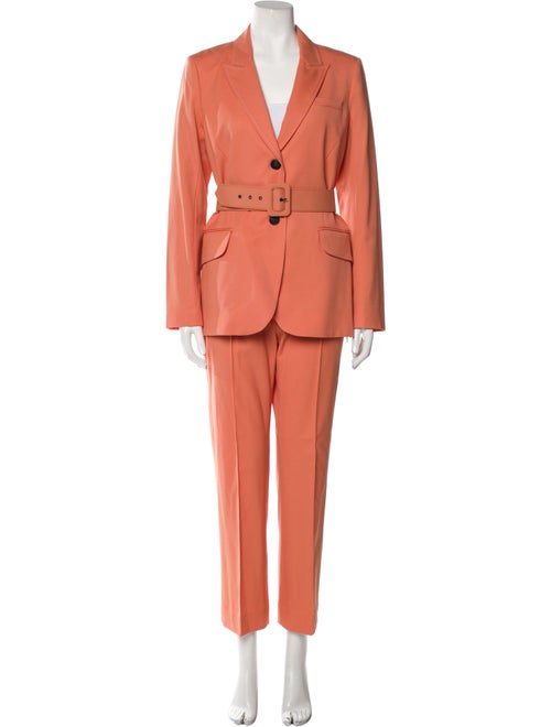 Argent Virgin Wool Pantsuit