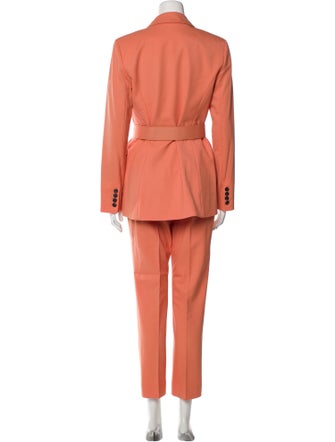 Argent Virgin Wool Pantsuit