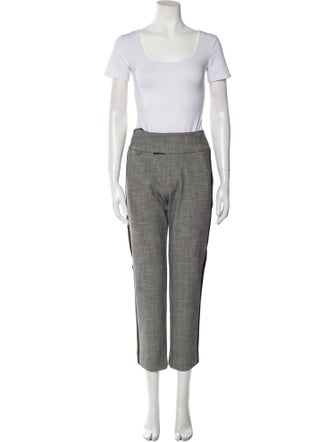 Argent Colorblock Pattern Pantsuit