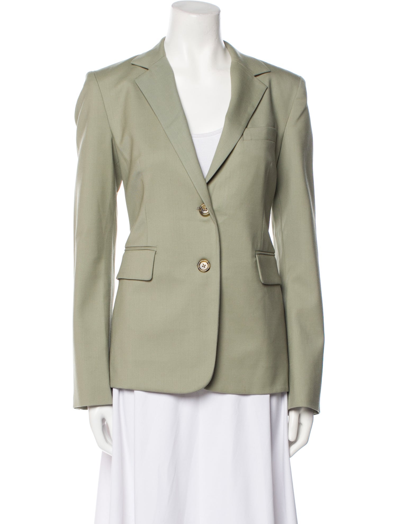 Argent Wool Blazer