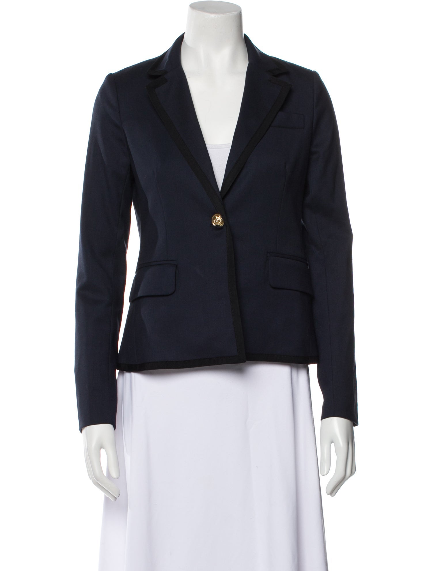 Argent Wool Blazer