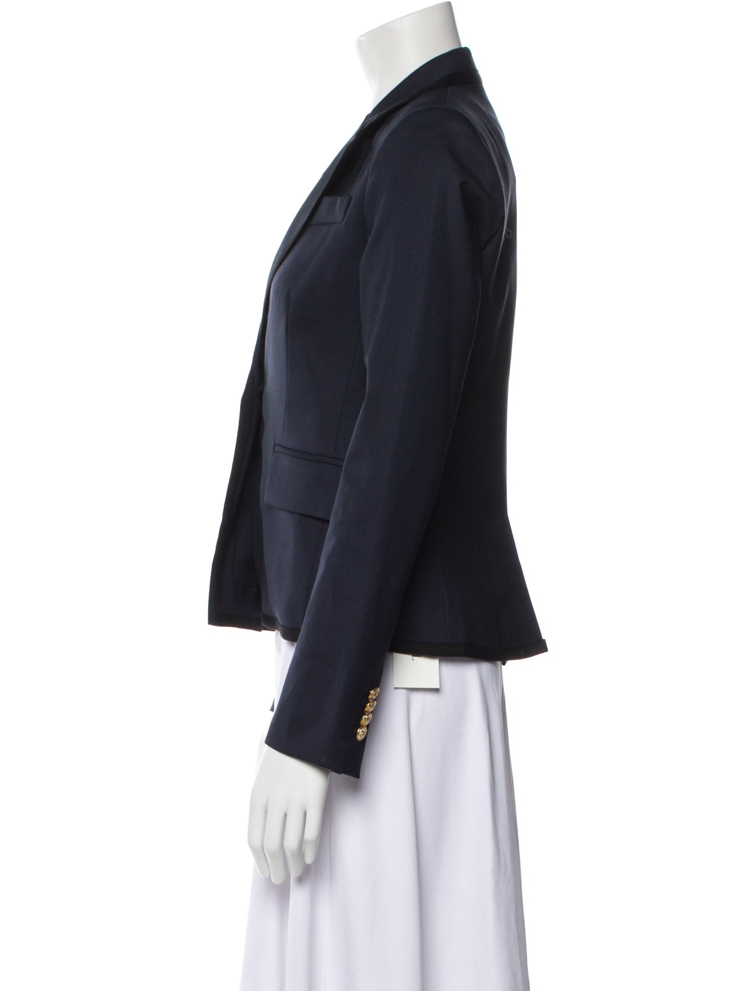 Argent Wool Blazer