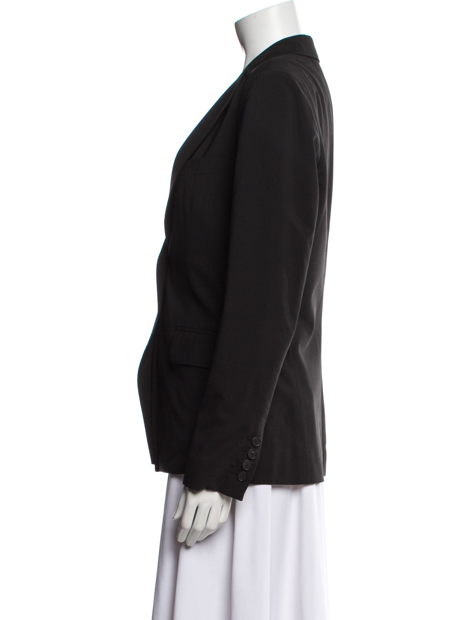 Argent Virgin Wool Blazer