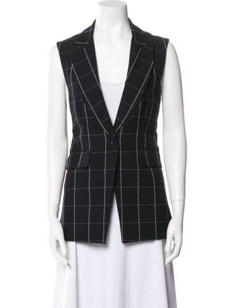 Argent Plaid Print Set