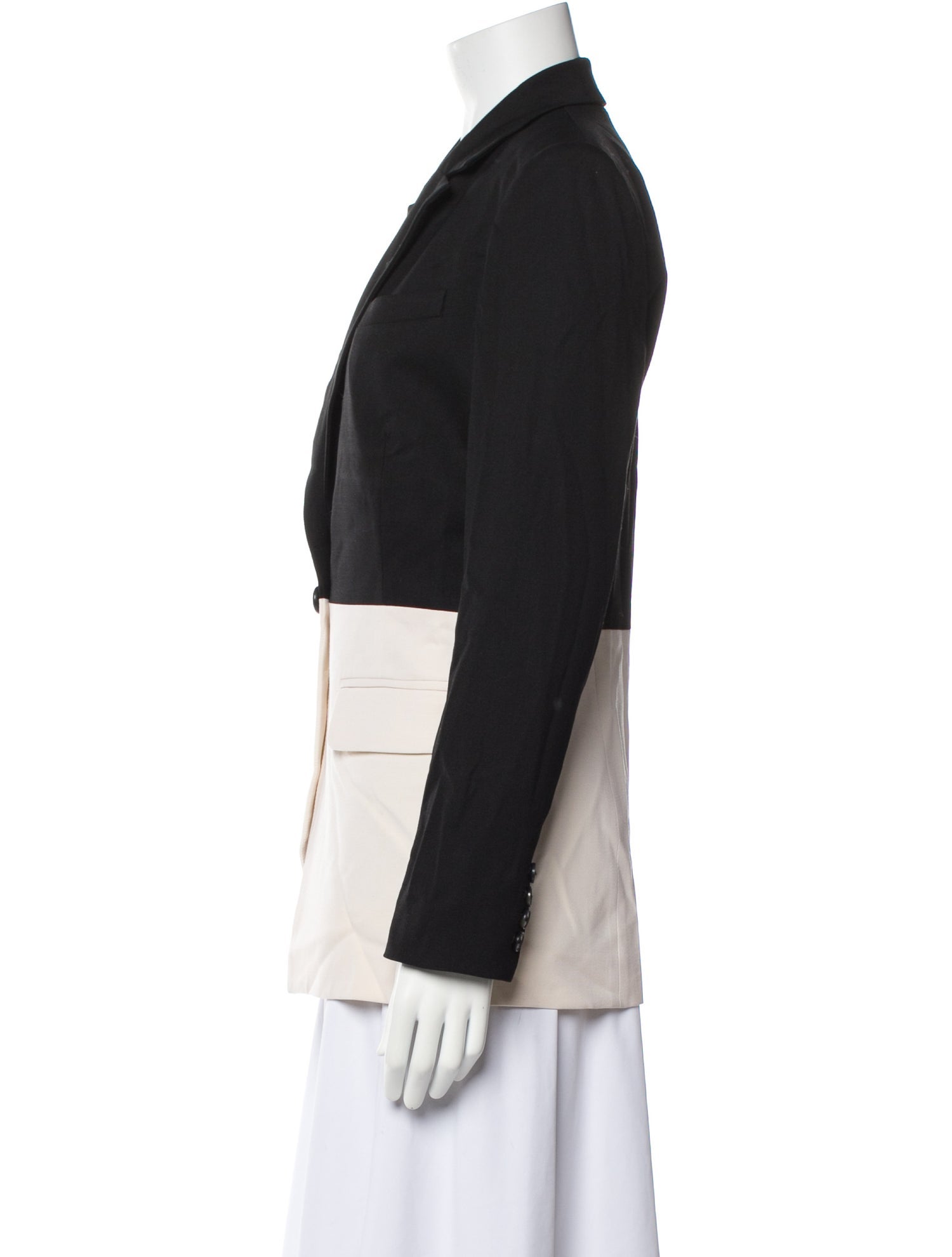 Argent Virgin Wool Blazer