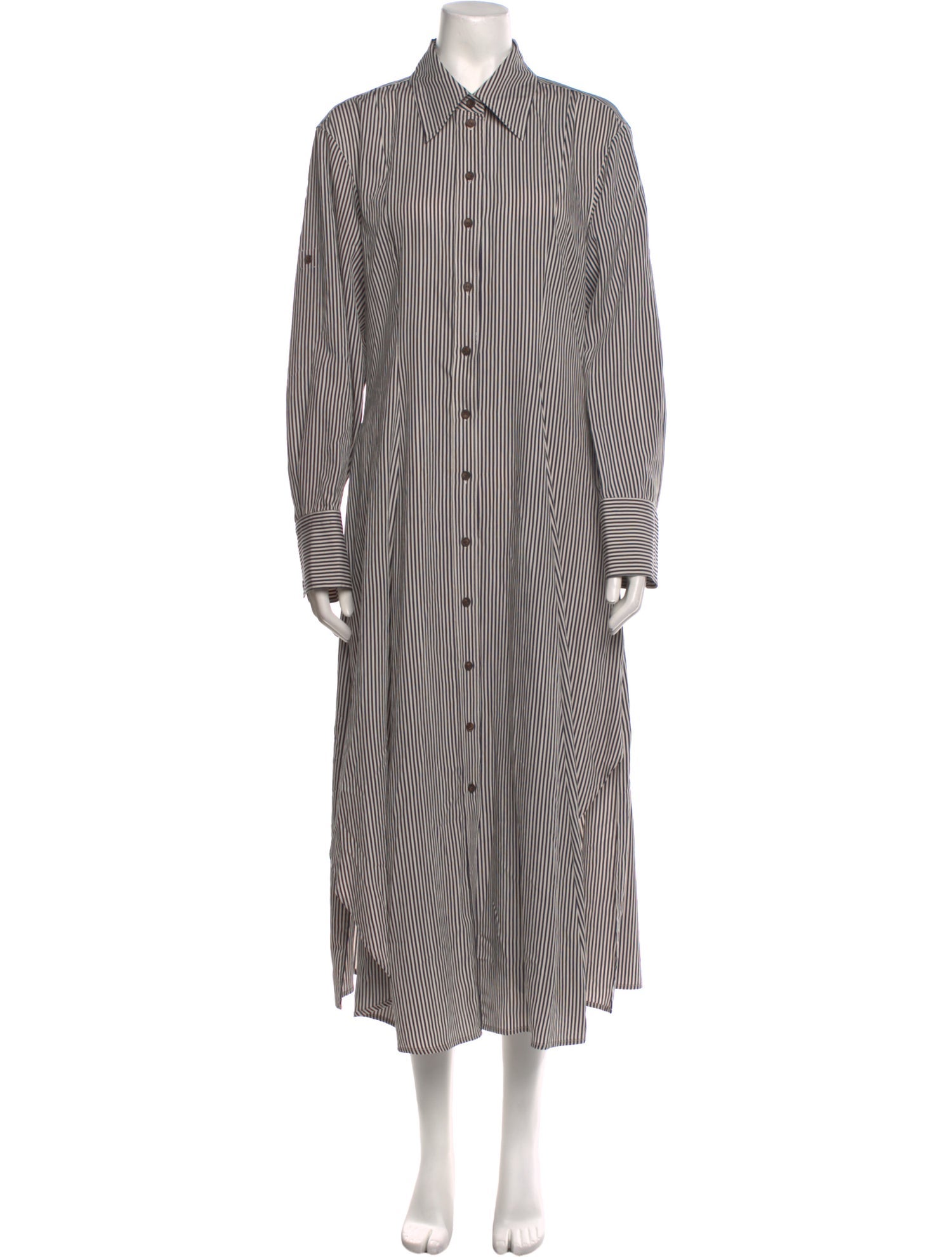 Argent Striped Long Dress w/ Tags