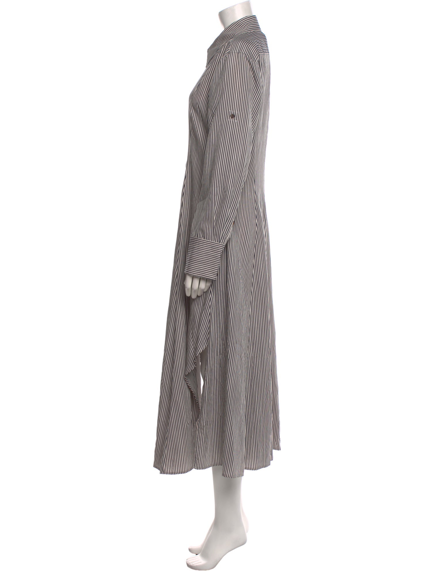 Argent Striped Long Dress w/ Tags