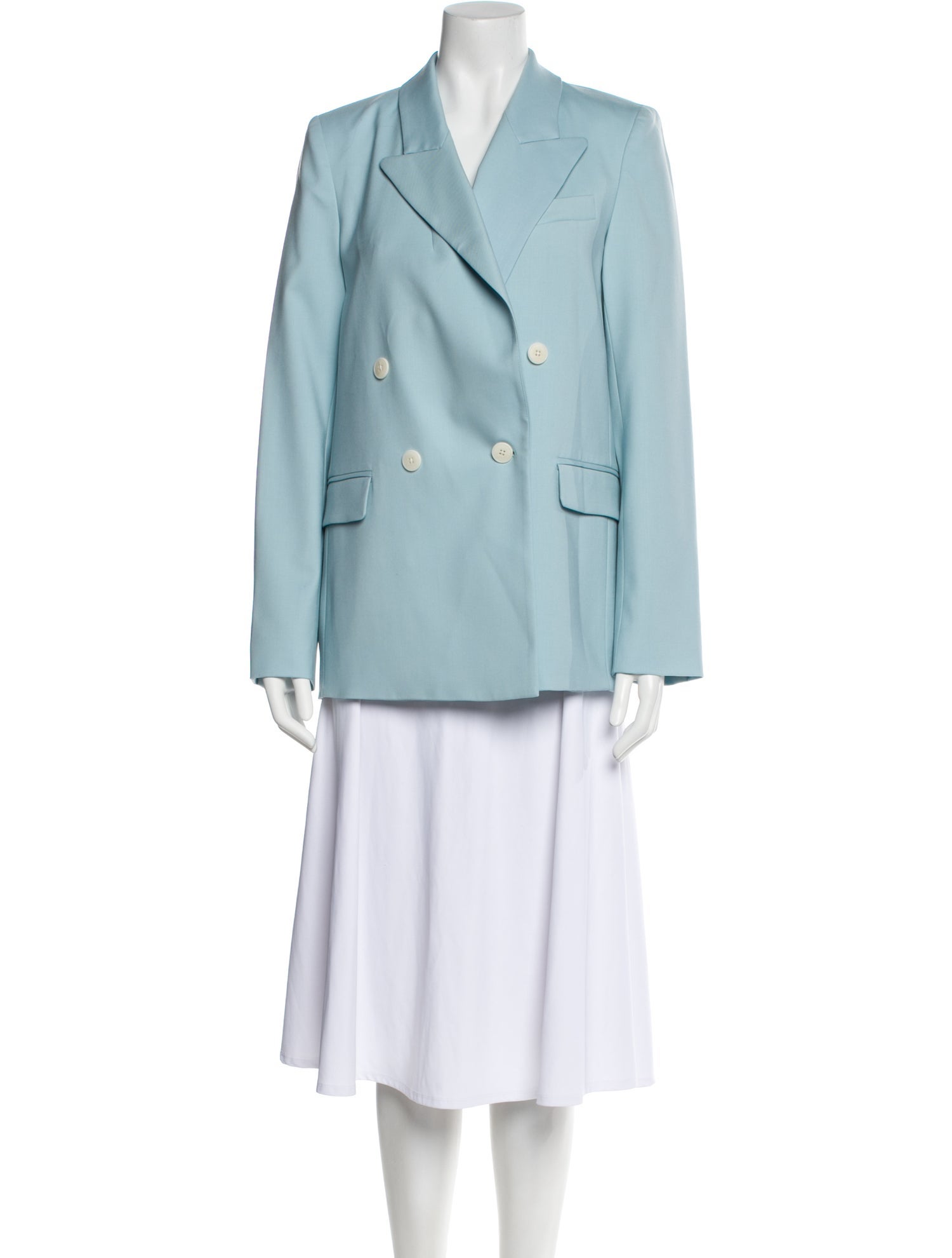 Argent Wool Blazer w/ Tags