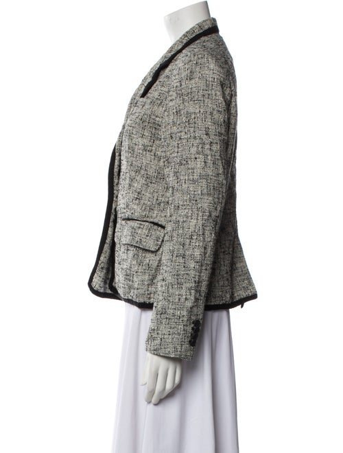 Argent Tweed Pattern Blazer
