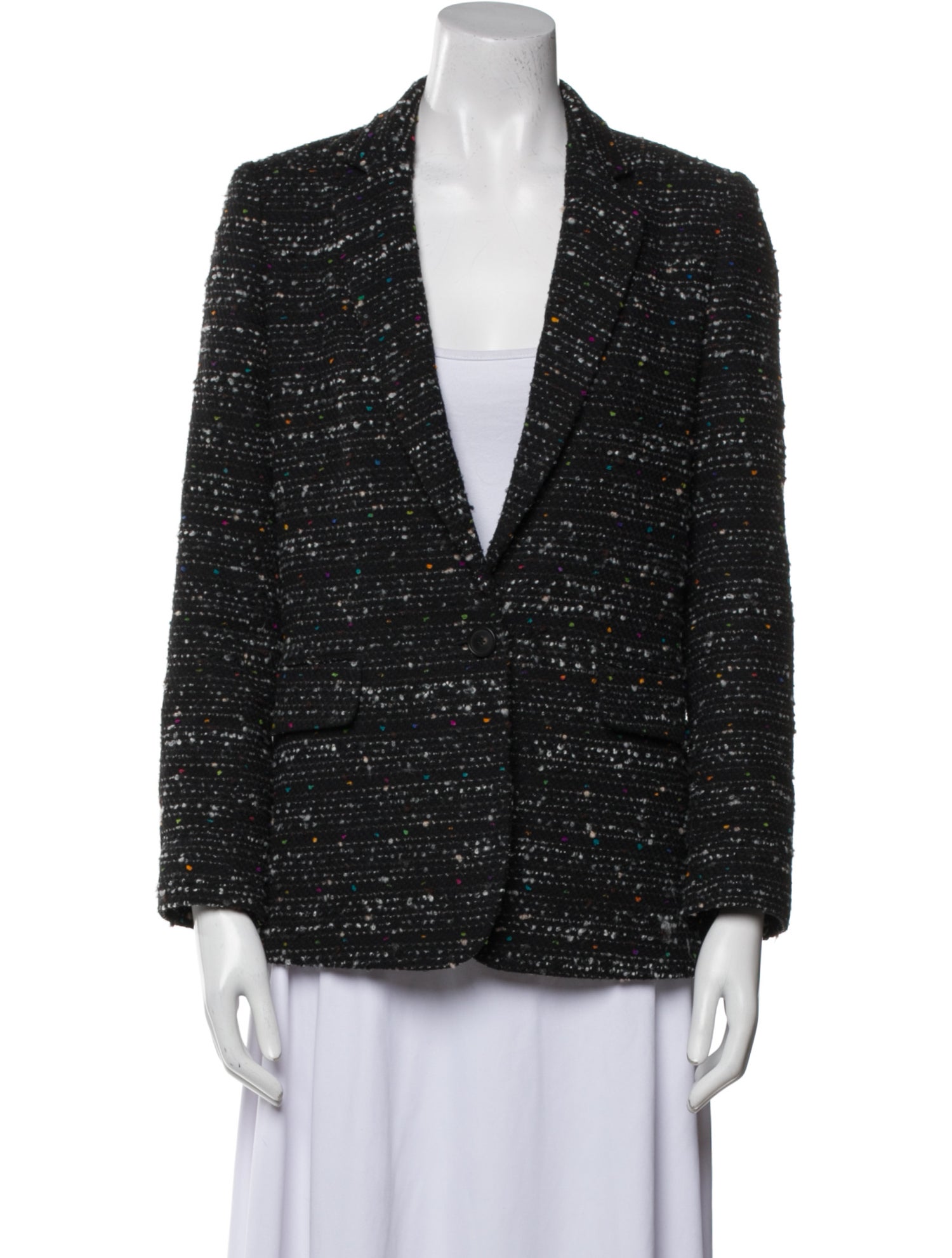 Argent Printed Blazer