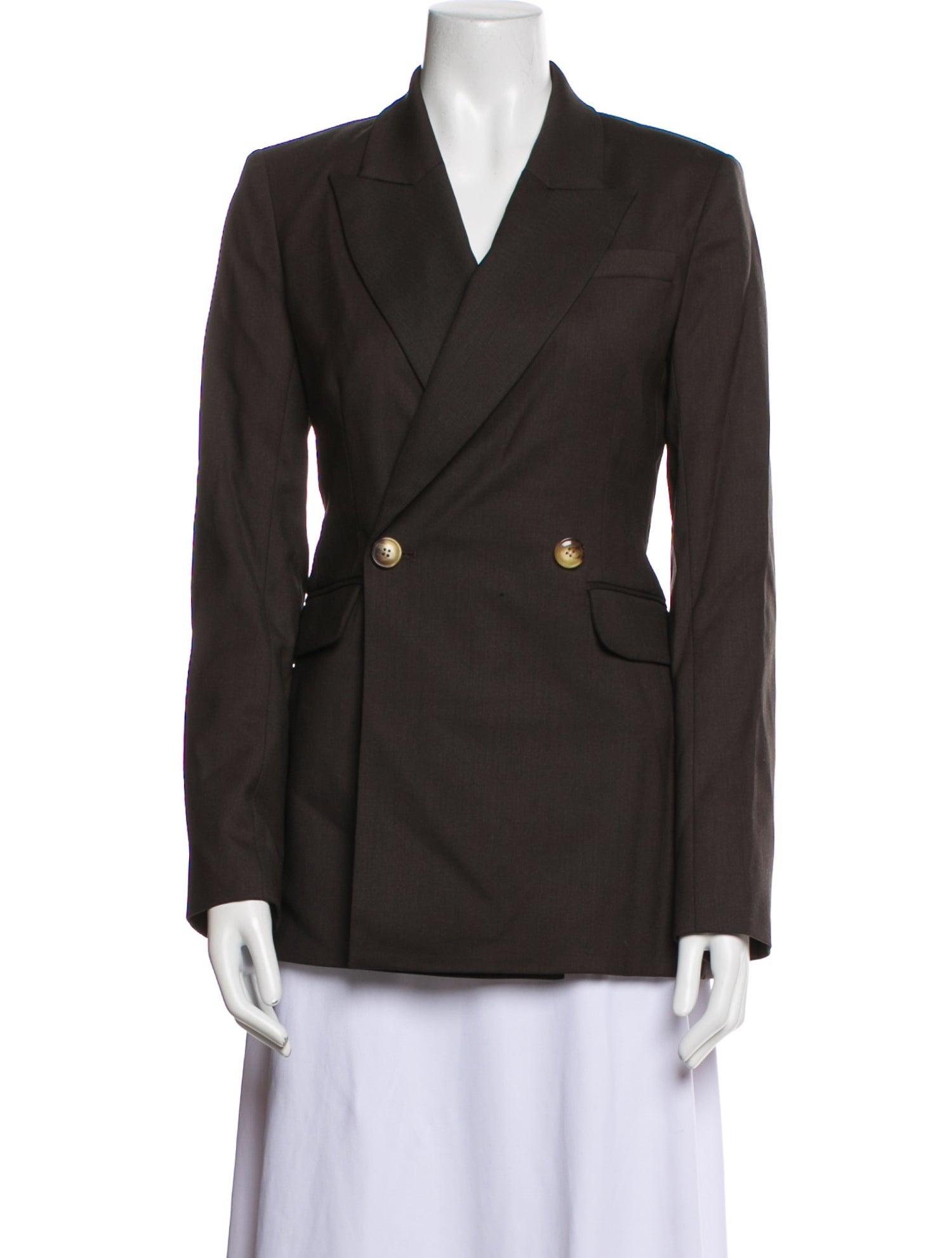 Argent Wool Blazer w/ Tags