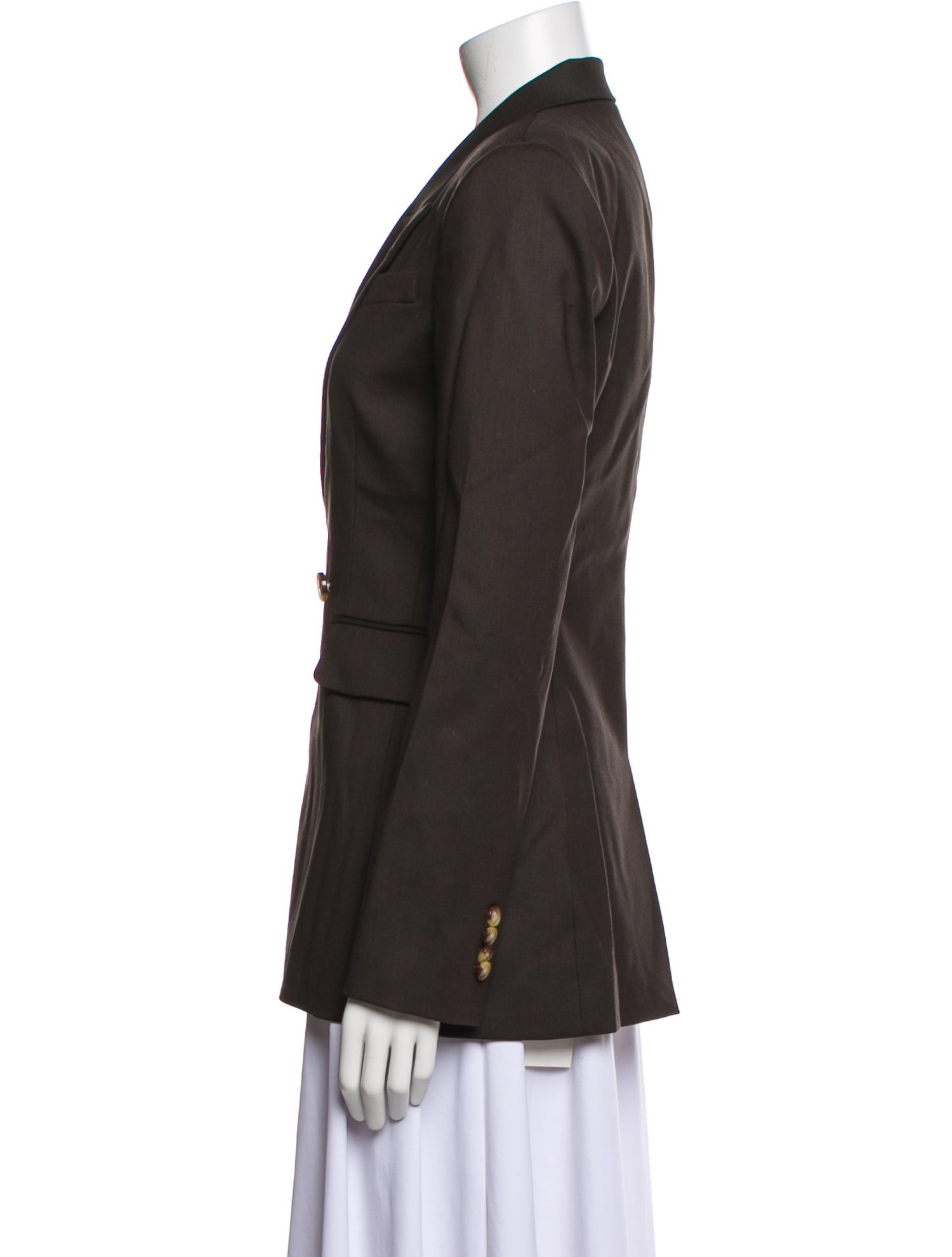 Argent Wool Blazer w/ Tags