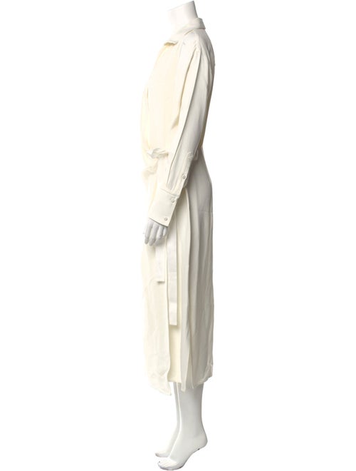 Argent Cowl Neck Long Dress