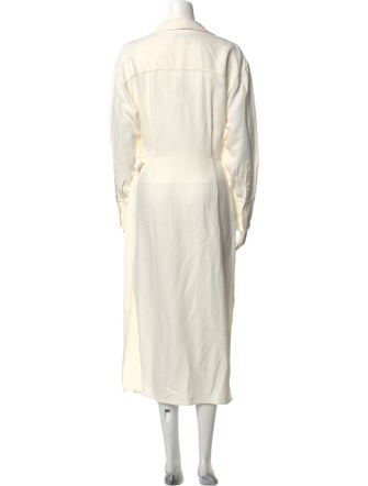 Argent Cowl Neck Long Dress