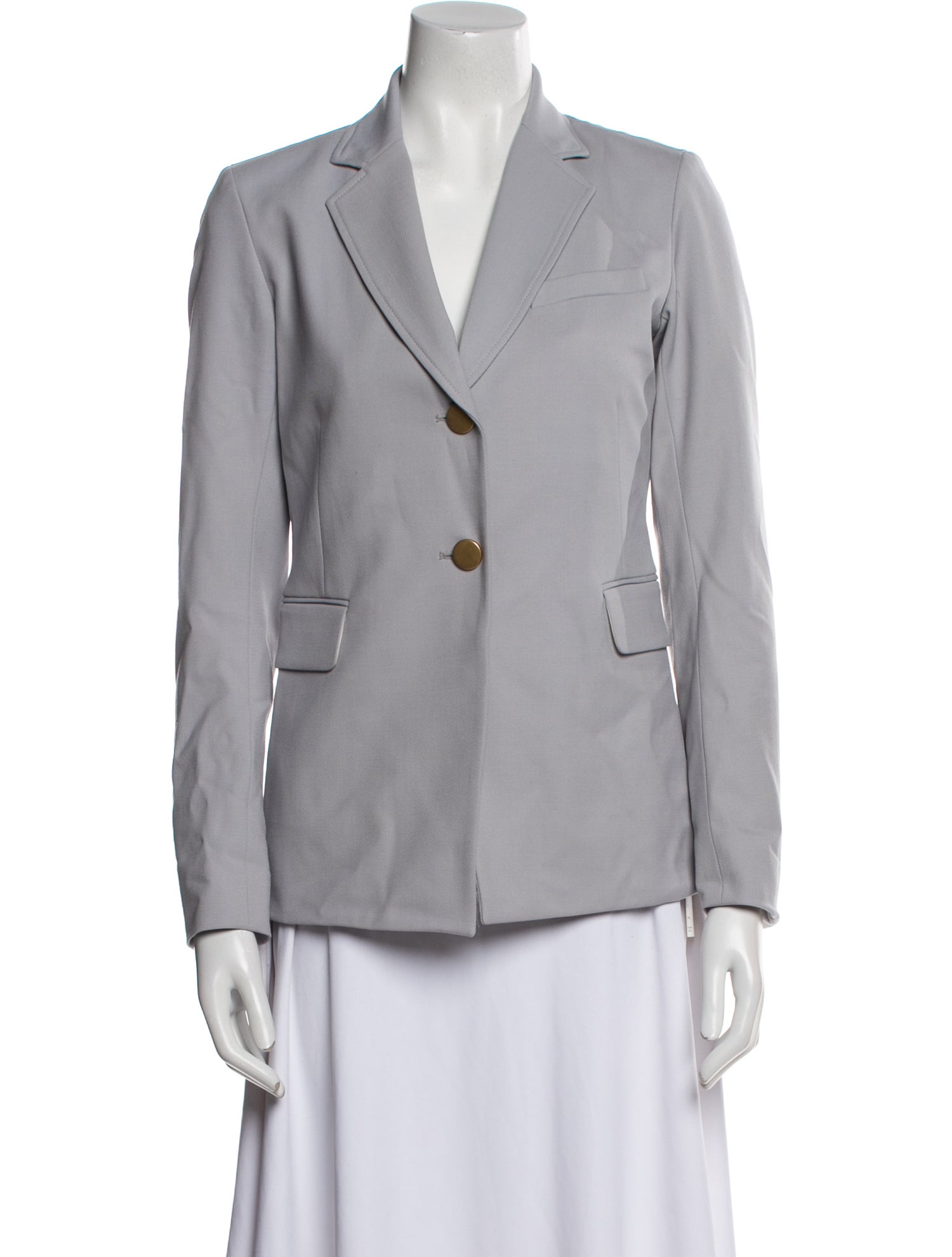 Argent Virgin Wool Blazer