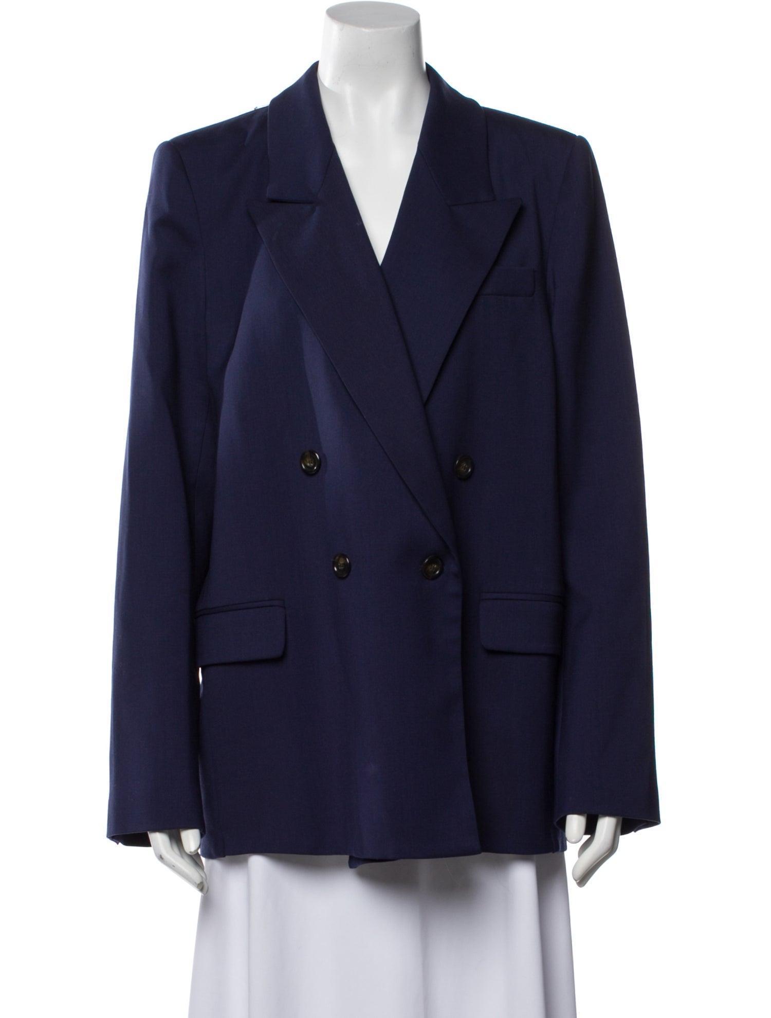 Argent Wool Blazer