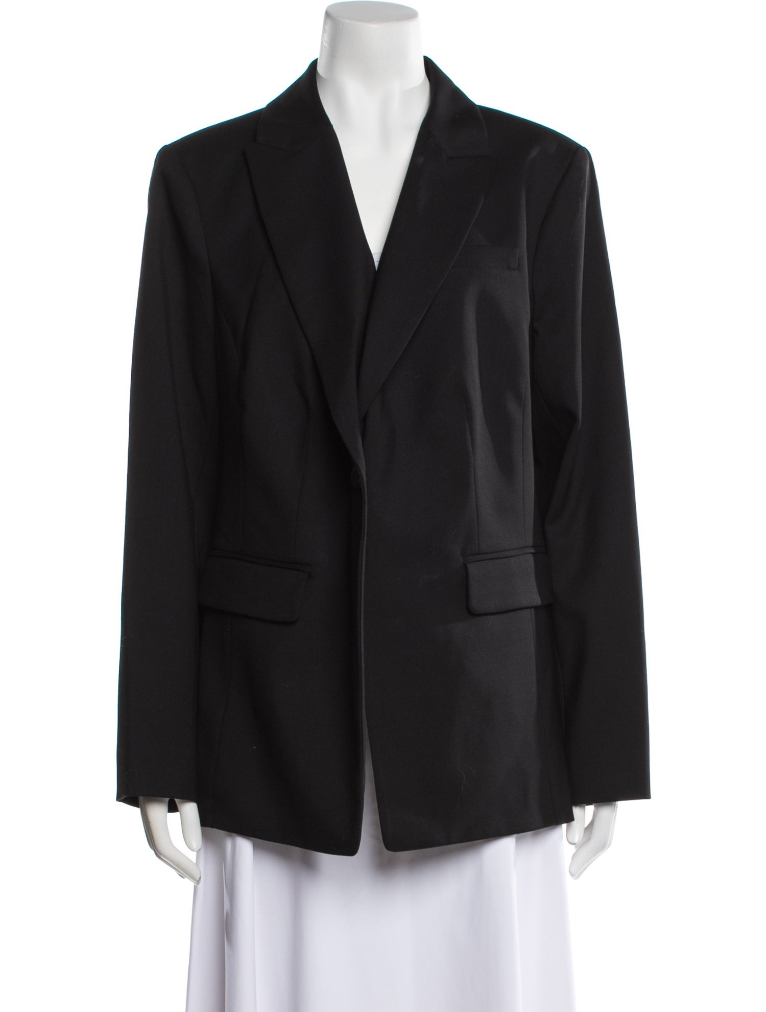 Argent Wool Blazer